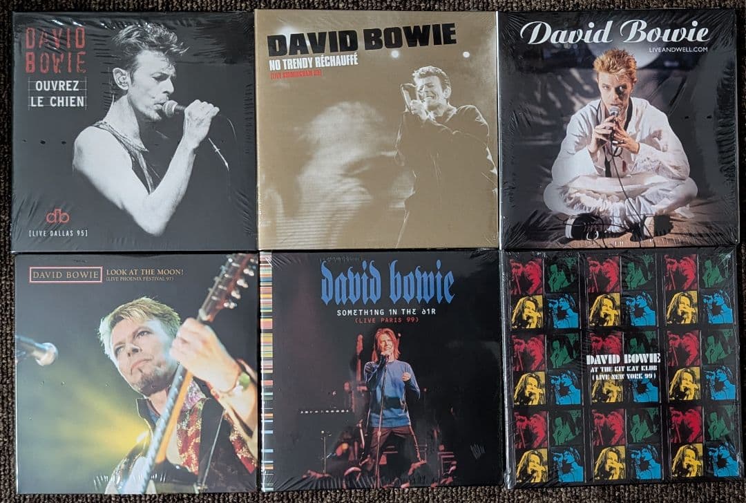 デヴィッド・ボウイ:ブリリアント・ライブ・アドベンチャー⭐️7CD BOX