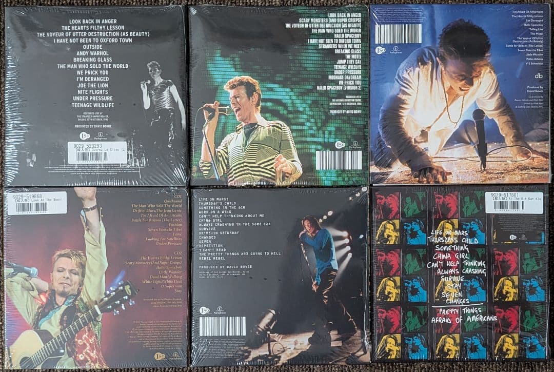 デヴィッド・ボウイ:ブリリアント・ライブ・アドベンチャー⭐️7CD BOX