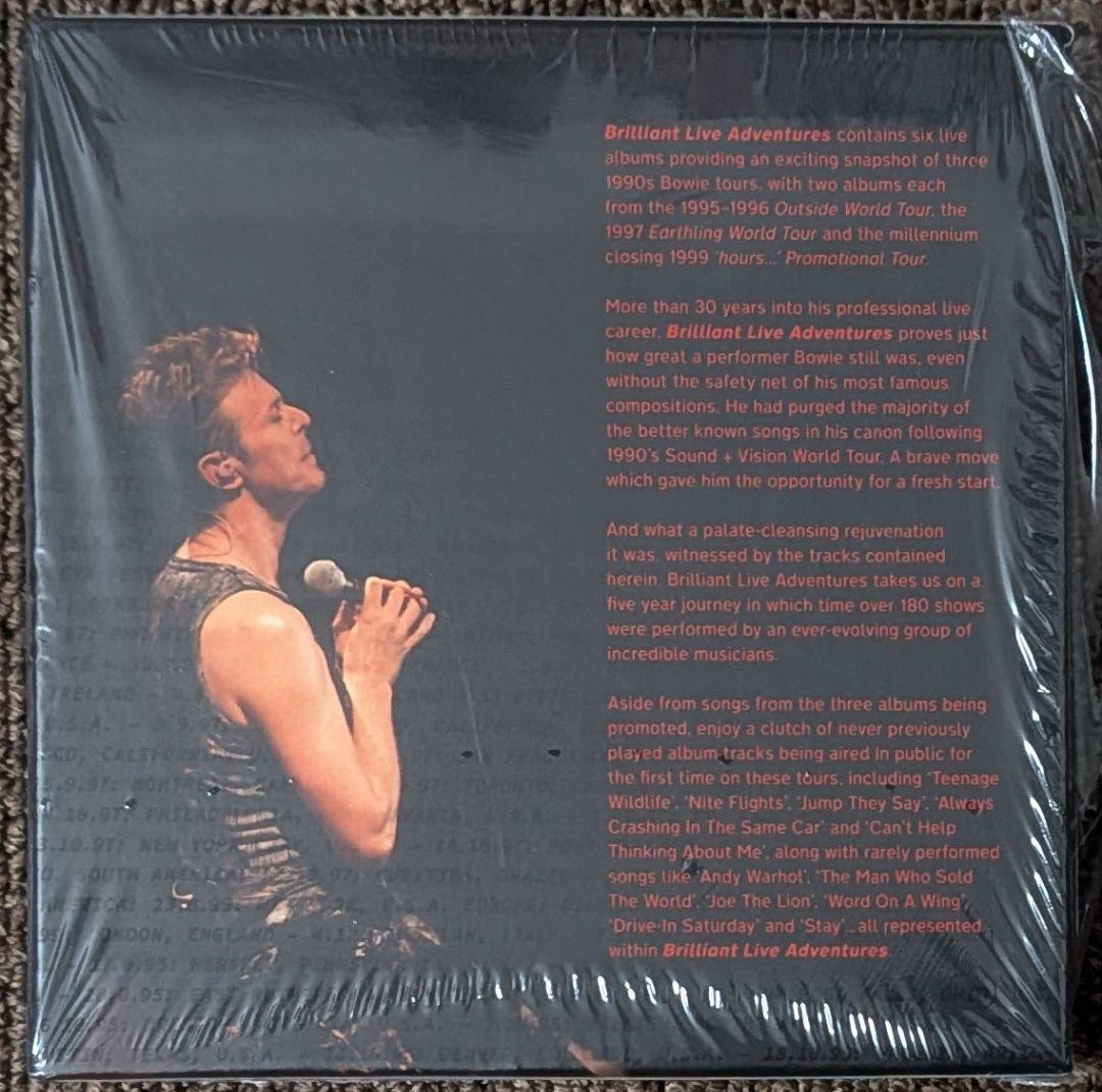 デヴィッド・ボウイ:ブリリアント・ライブ・アドベンチャー⭐️7CD BOX