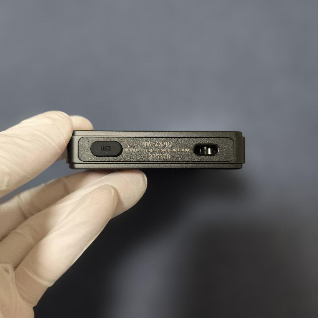 【美品】SONY WALKMAN NW-ZX707+純正ケース・ガラスフィルム