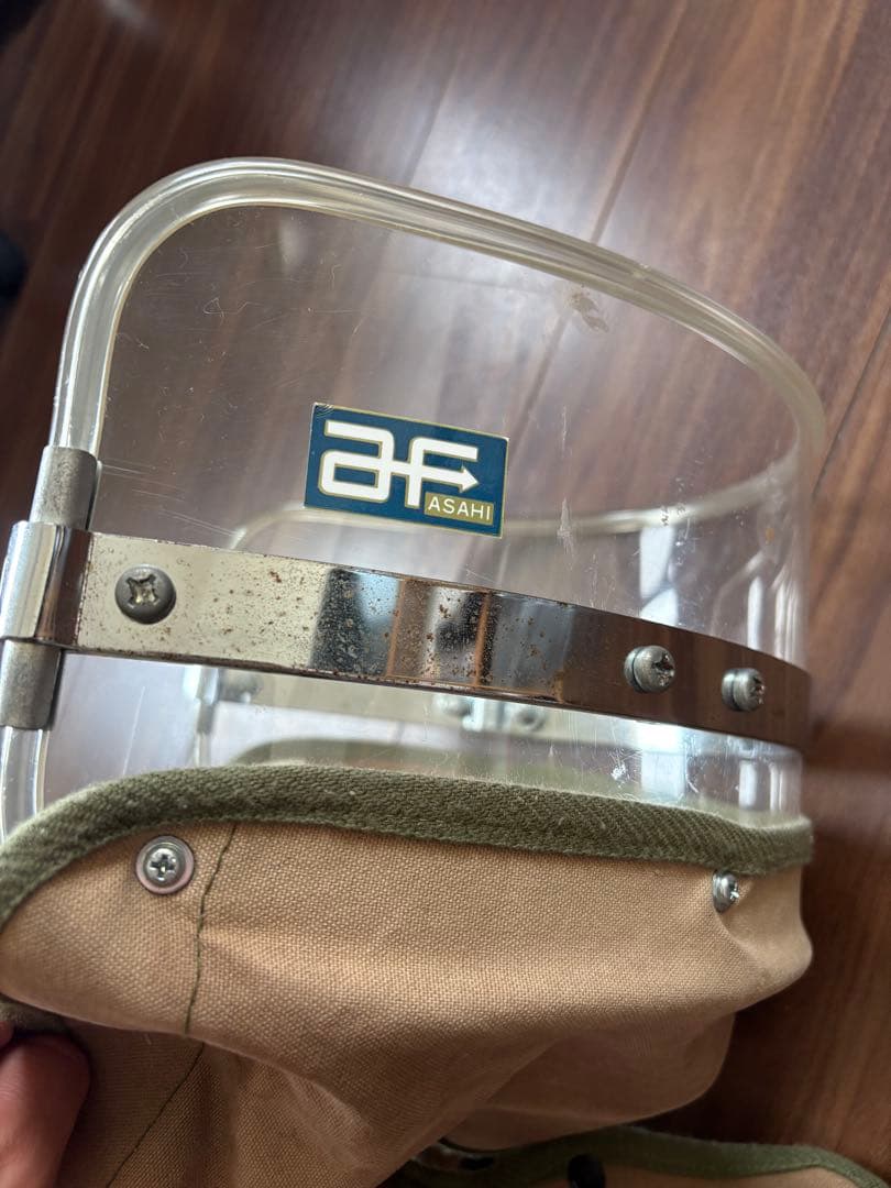 最終値下げ 10月まで出品 旭風防 短風防 当時物 ステー無し