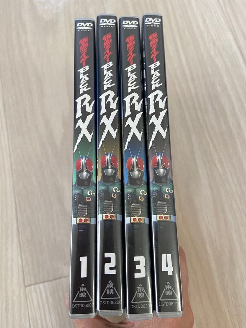 仮面ライダーBLACKRX DVD4巻