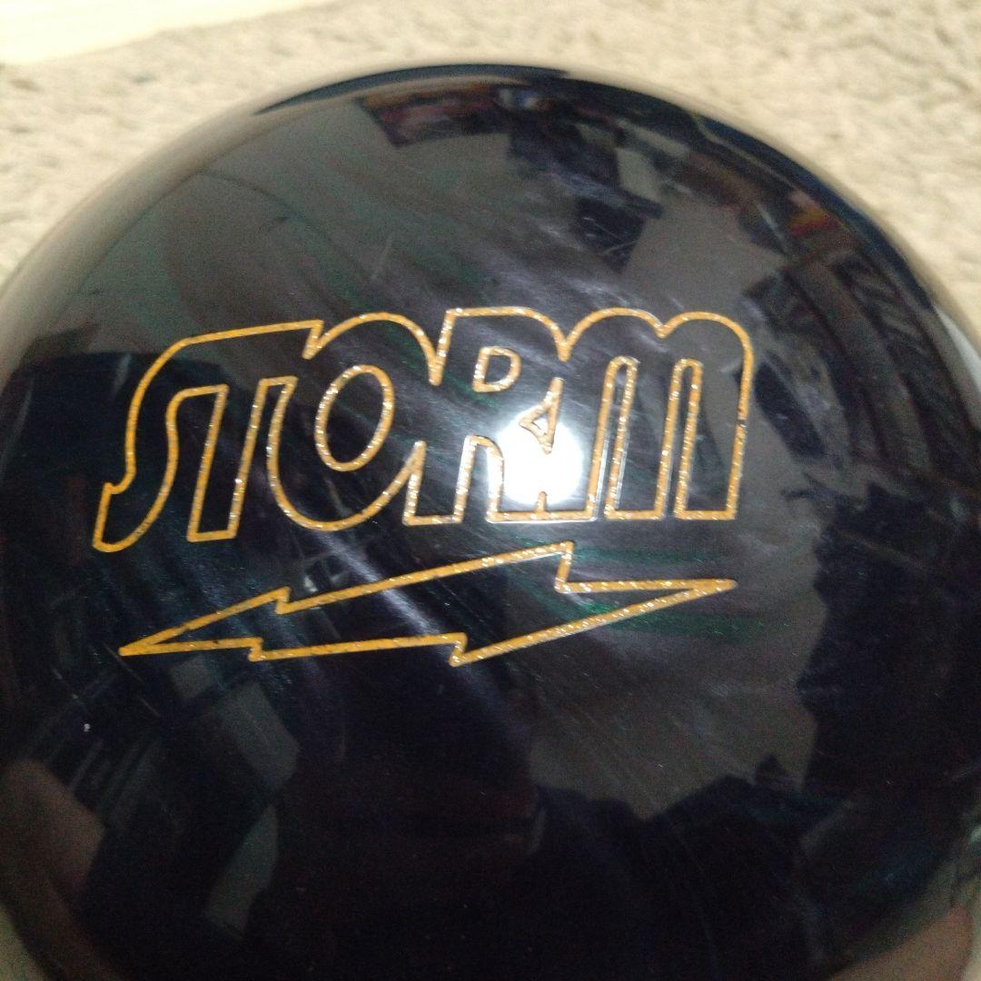 ボウリング　iqツアーダークグリーン　中古　14ポンド ストーム