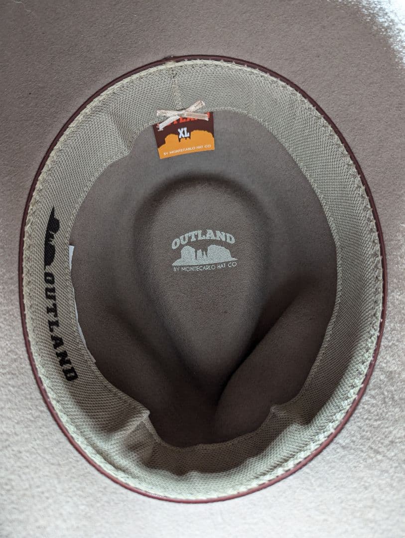 Bull hide クラッシャブル ウエスタンハット 61cm