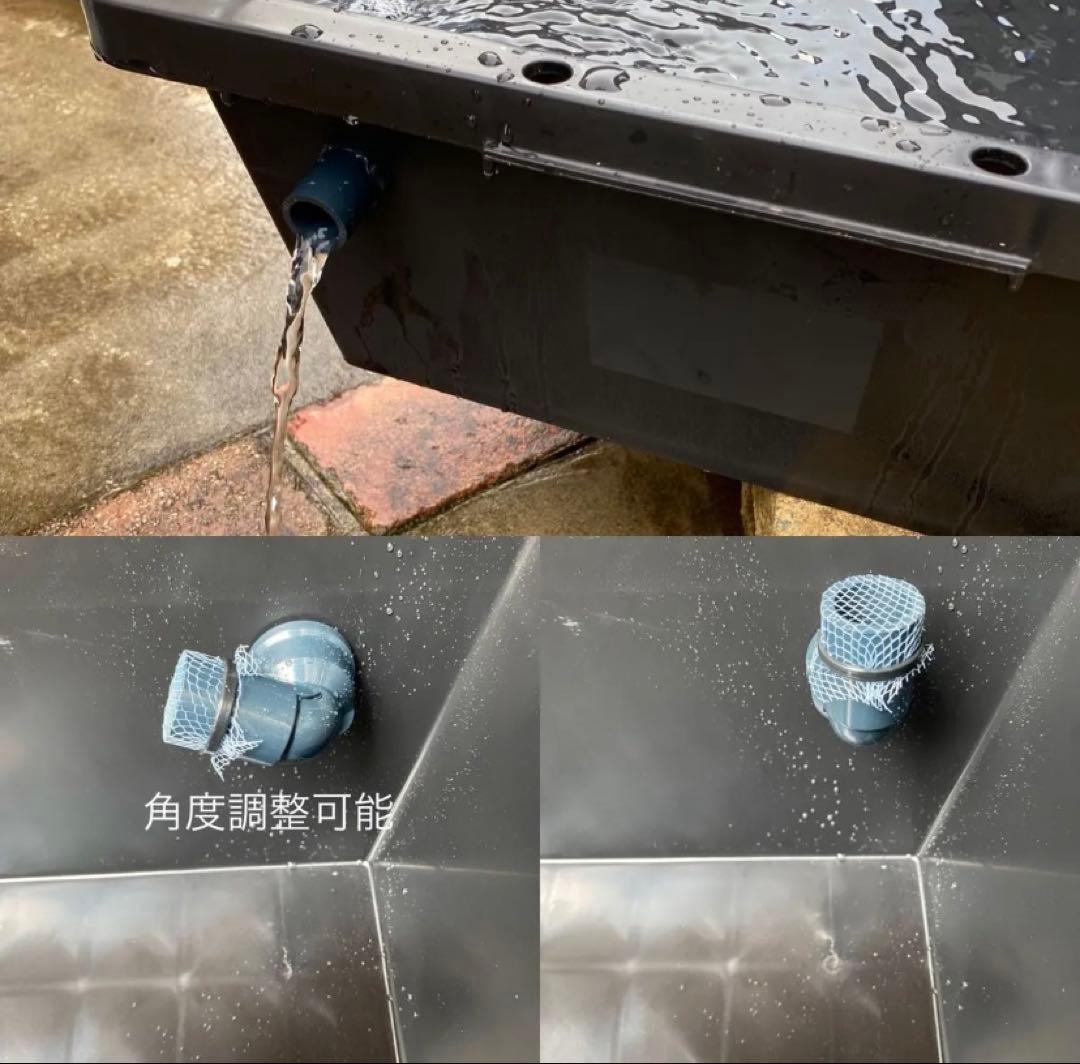 《木枠カバー Bタイプ 68L》 ビオトープ用　トロ船約68L付き　メダカ飼育