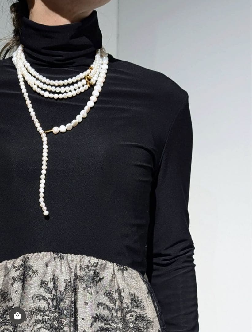 【週末Sale中】PREEK プリーク バロックパール ラリエット ネックレス