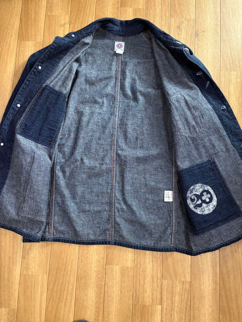 POST AL デニム カバーオール