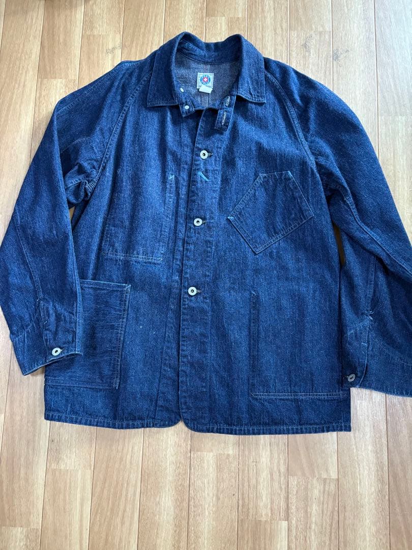 POST AL デニム カバーオール