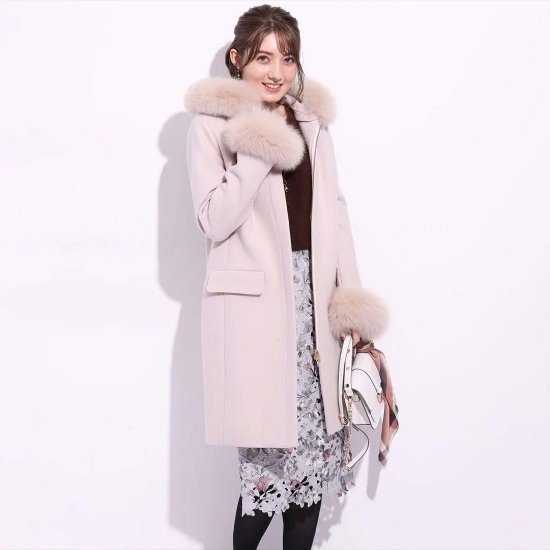 アプワイザーリッシェ 5way コート　美品　オフホワイト