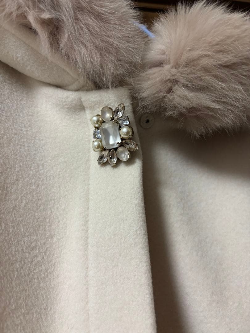 アプワイザーリッシェ 5way コート　美品　オフホワイト