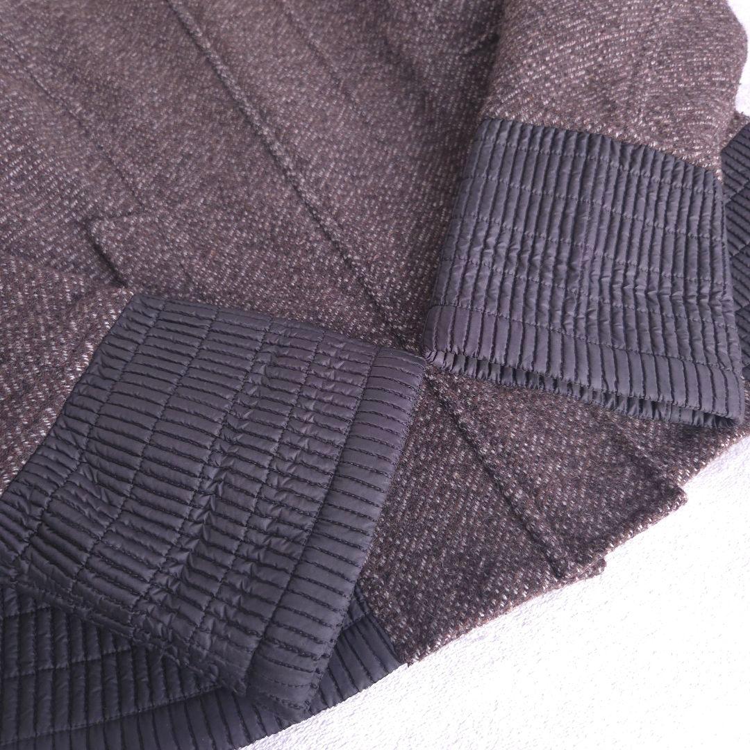 美品 マックスマーラ ウールコート XL ファーフード 切り替え 大きいサイズ