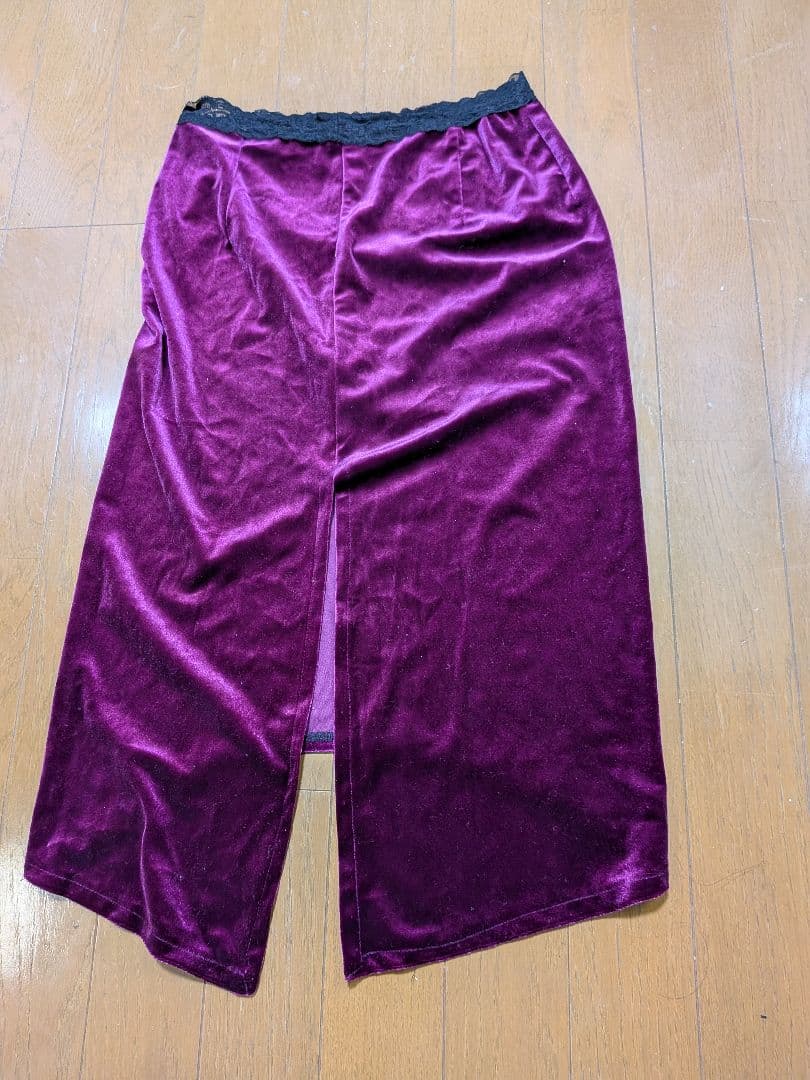 【お値下げ】アルゼンチンタンゴドレス　ベロアセットアップローズピンク