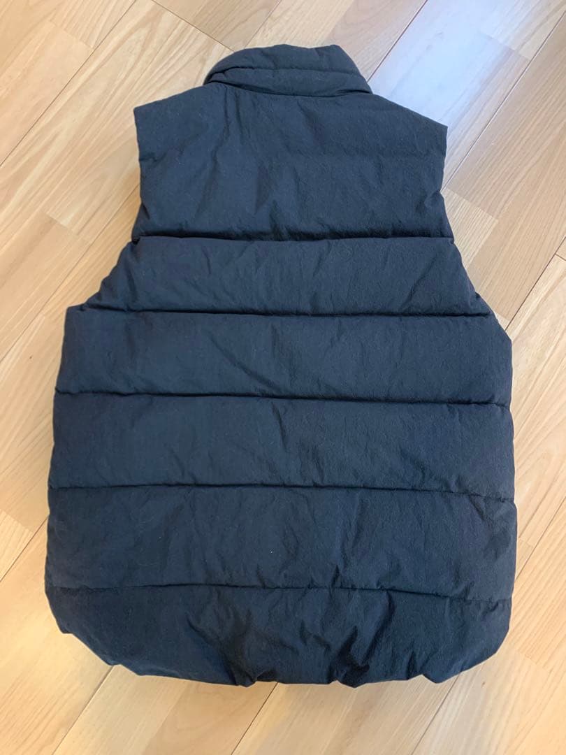 美品  peak スノーピーク ダウンベスト ブラック
