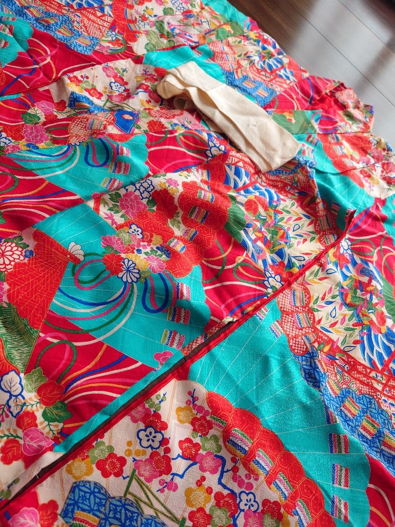 七五三　女の子　着物　長襦袢セット　アンティーク