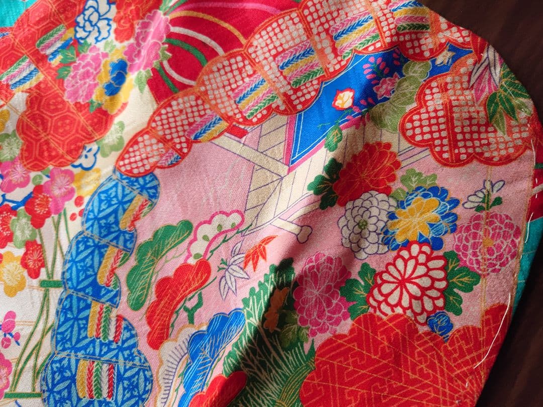 七五三　女の子　着物　長襦袢セット　アンティーク