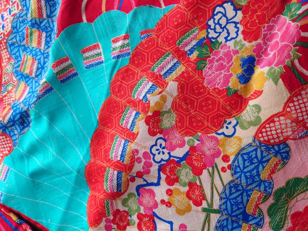 七五三　女の子　着物　長襦袢セット　アンティーク