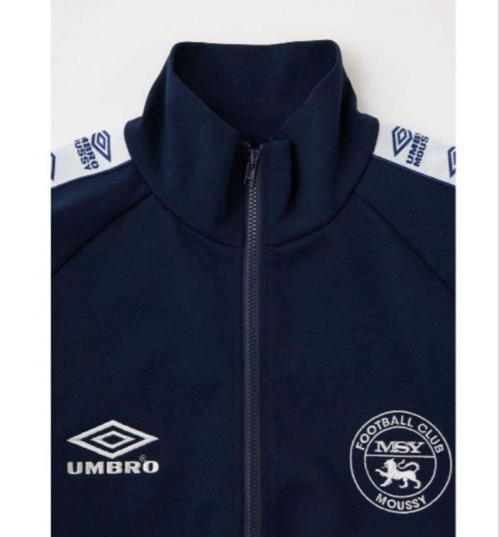 UMBRO MOUSSY コラボ ネイビー ジップアップジャケット フリーサイズ