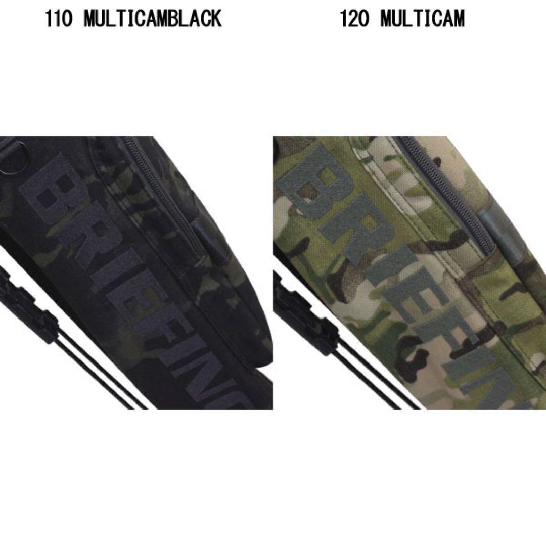 【！！新品未使用！！】BRIEFING ゴルフバッグ 迷彩ブラック