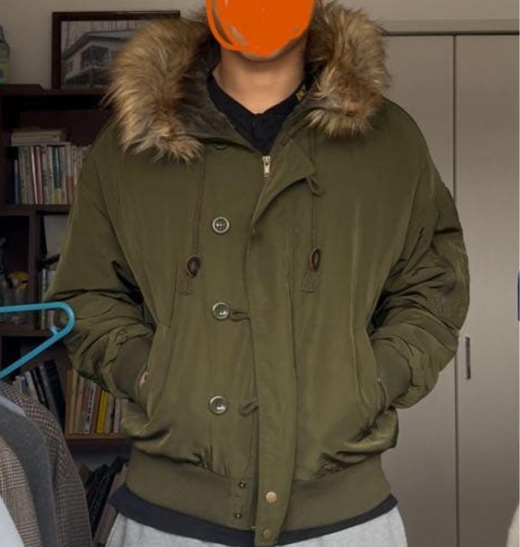 ジャケット・アウター military type N-2B flight bomber jacket