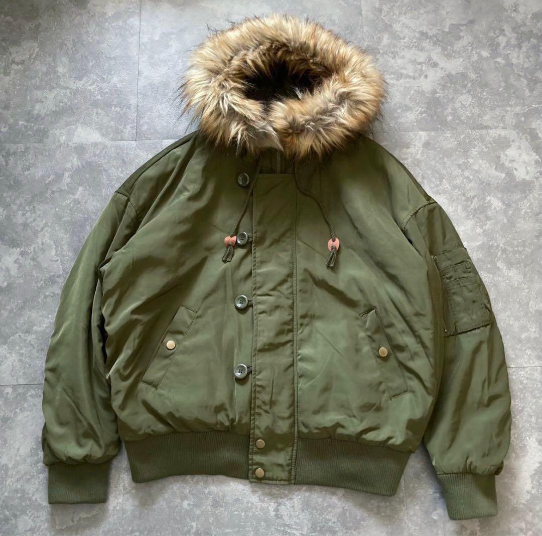 ジャケット・アウター military type N-2B flight bomber jacket