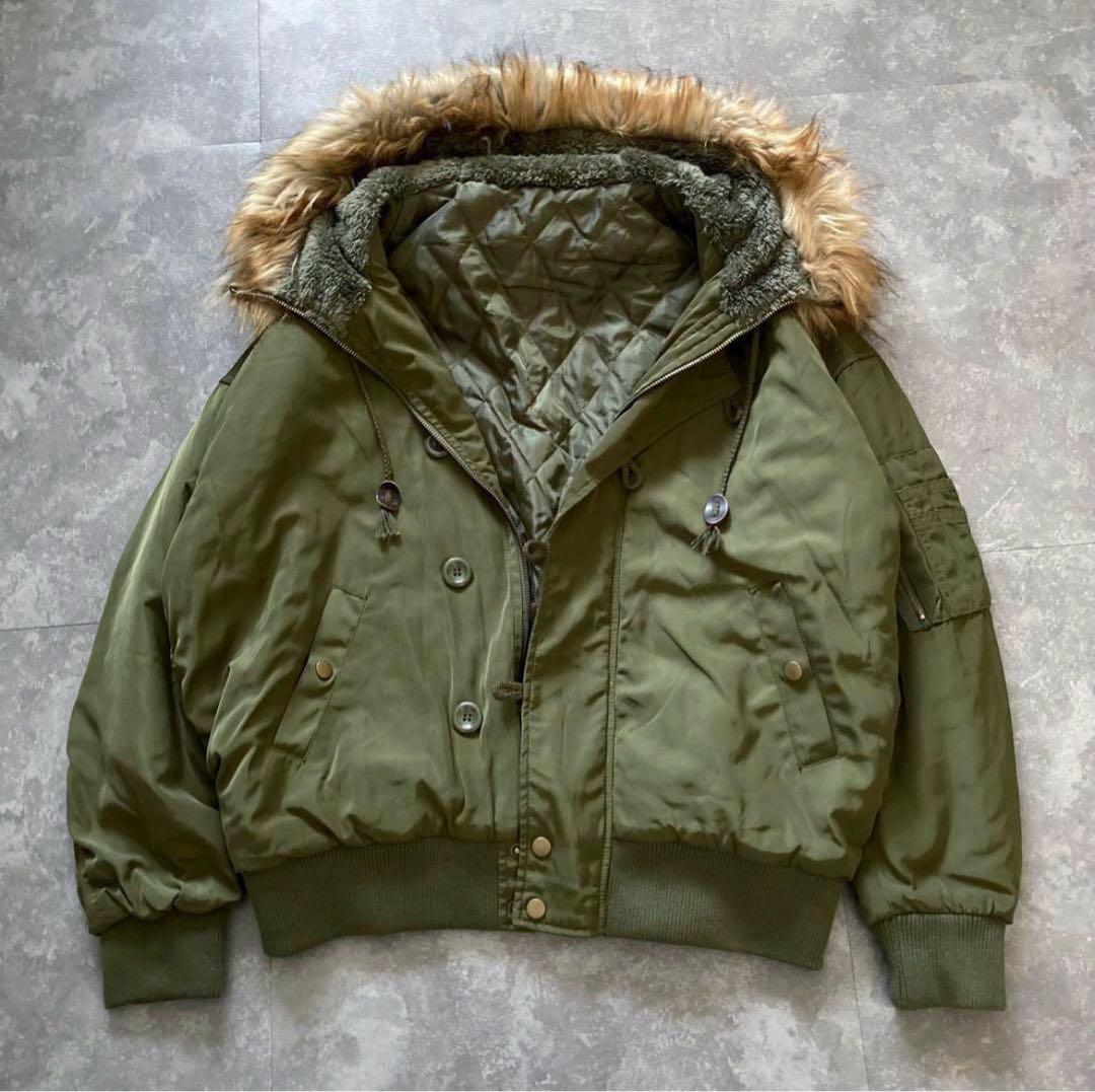 ジャケット・アウター military type N-2B flight bomber jacket