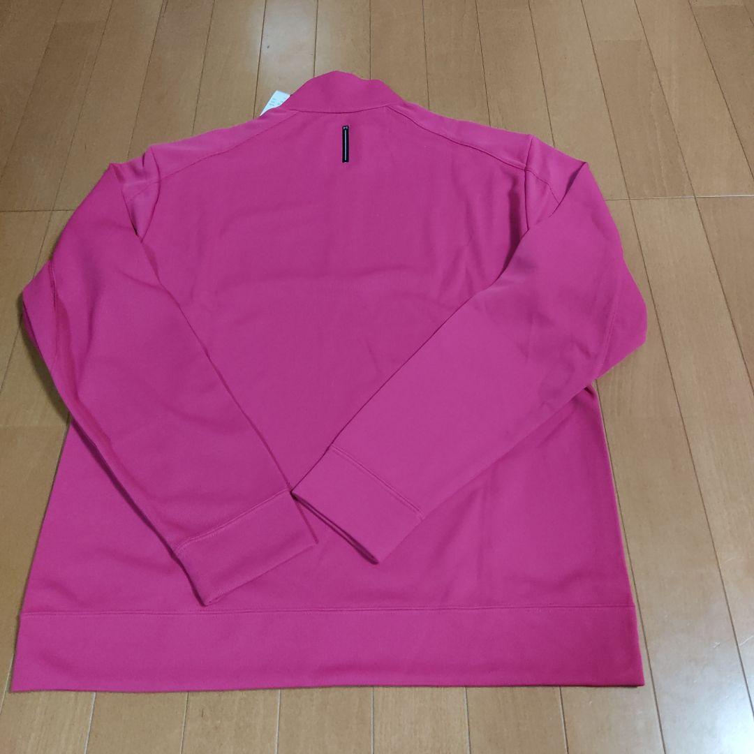 ヒールクリーク ハーフジップ トップ ピンク