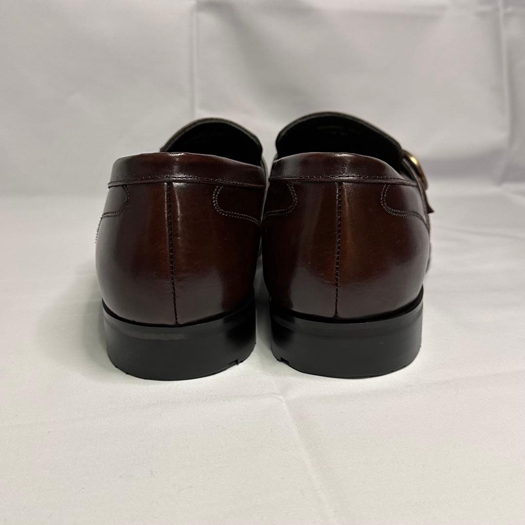未使用☆定価3.3万円☆マドラス☆ローファー☆ブラウン☆本革☆26cm☆171