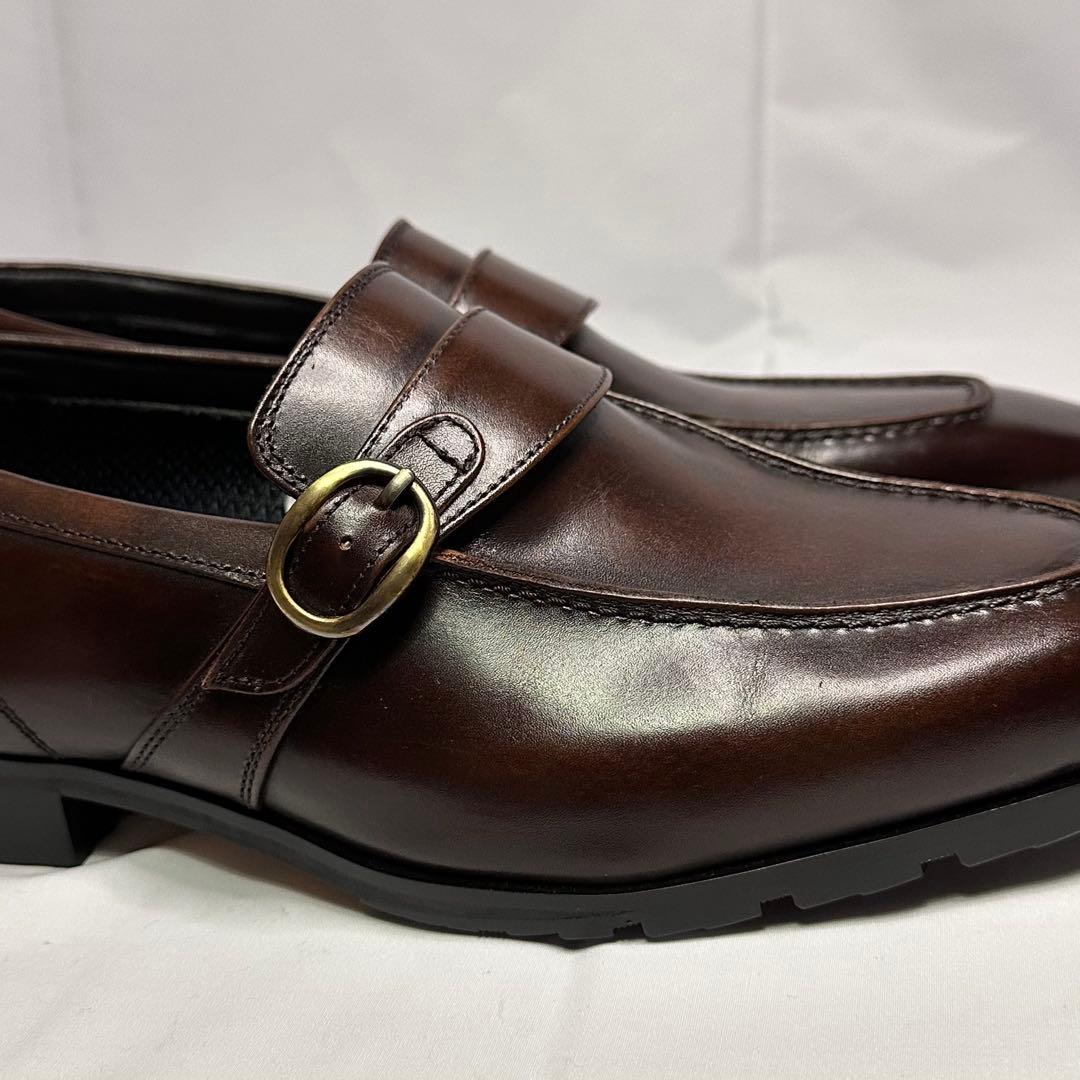 未使用☆定価3.3万円☆マドラス☆ローファー☆ブラウン☆本革☆26cm☆171