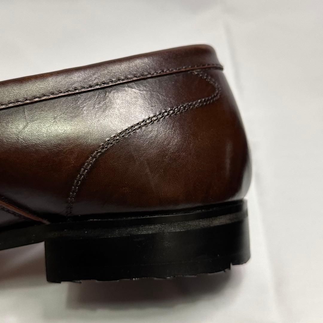 未使用☆定価3.3万円☆マドラス☆ローファー☆ブラウン☆本革☆26cm☆171