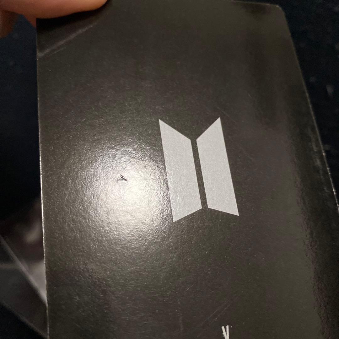 防弾少年団　BTS  テテ　V サイン　直筆　公式トレカ