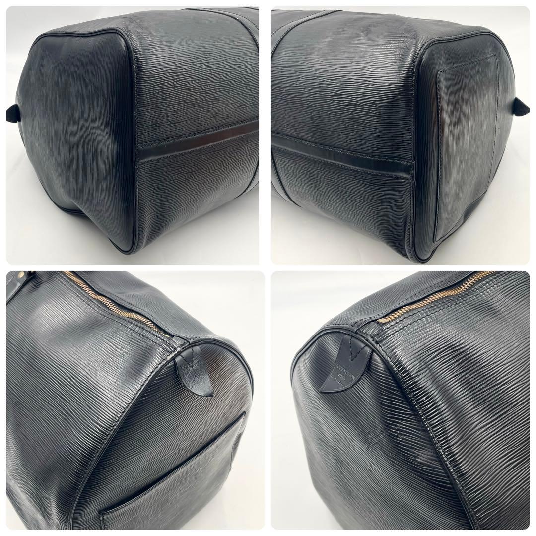 ルイヴィトン キーポル55 ボストンバッグ エピ ブラックM59142