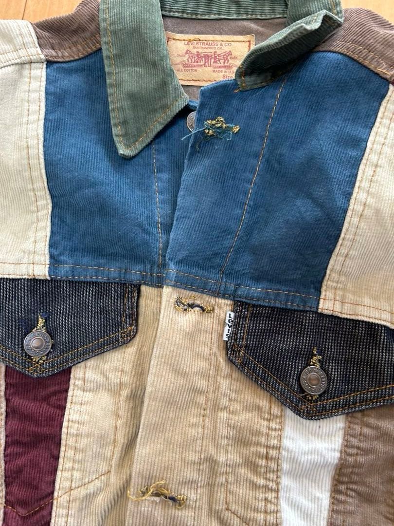 リーバイス　70505 マルチカラー コーデュロイ パ ジャケット