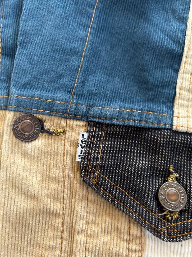 リーバイス　70505 マルチカラー コーデュロイ パ ジャケット