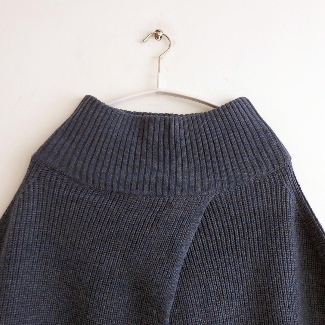 【新品】定価22,000円　CITYSHOP　KNIT LONG CAPE