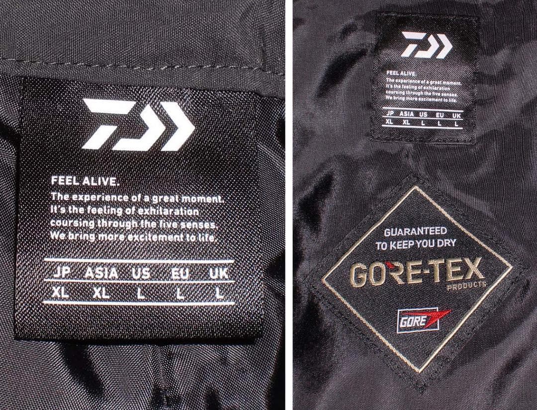 ダイワ　ゴアテックスコンビアップウィンタースーツ【ＤＷ－１８２２黒】［ＸＬ］新品