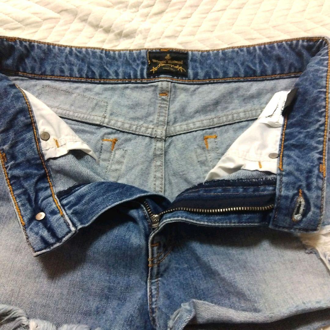 ヴィヴィアン ウエストウッド アングロマニア デニム ショートパンツ М y2k