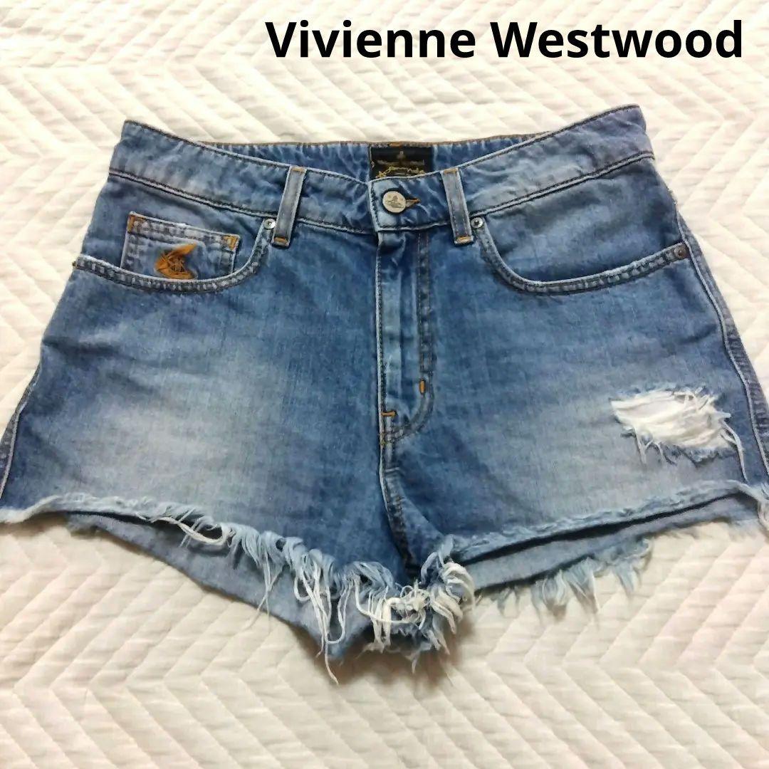 ヴィヴィアン ウエストウッド アングロマニア デニム ショートパンツ М y2k