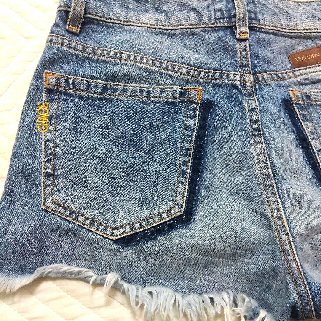 ヴィヴィアン ウエストウッド アングロマニア デニム ショートパンツ М y2k