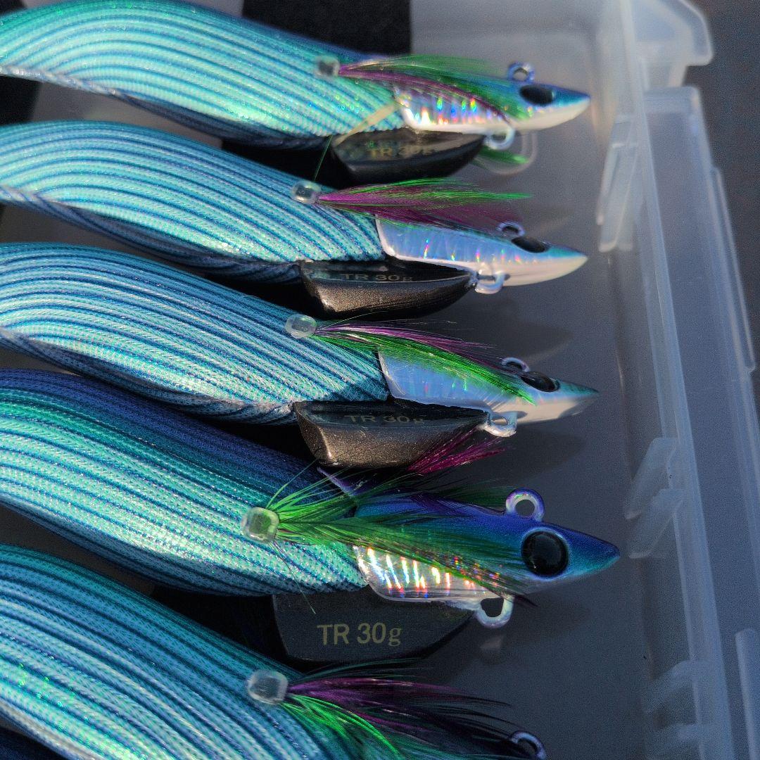 ダートマックス　TR tr 　パープル　ボーダー　グリーン１０個セット