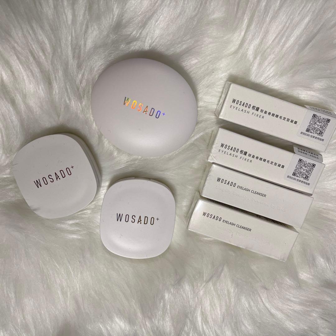 【美品】WOSADO マグネット式つけまつげ　3個まとめ売り