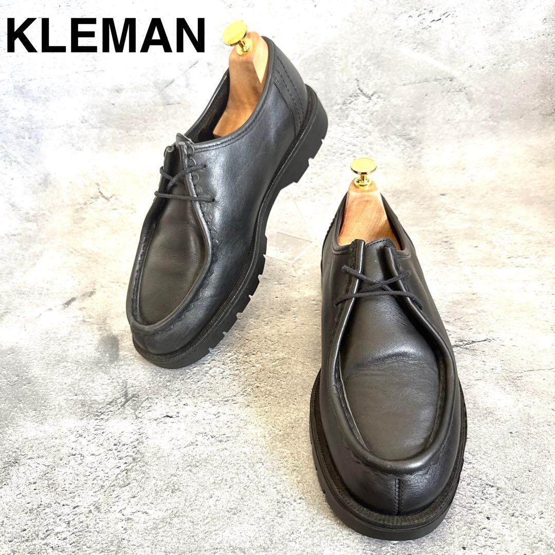 美品☆[KLEMAN ] クレマン パドラー チロリアンシューズ ブラック　41