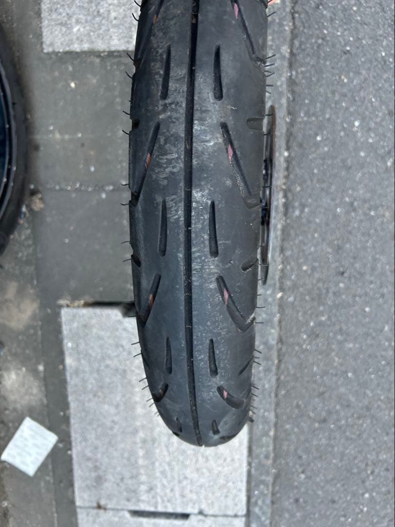 NS1 純正ホイール　前後セット　５本スポーク