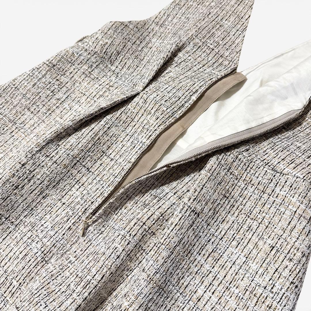 極美品✨️25SS　定価12万　東原亜希　エブール　ツイードジャンパースカート