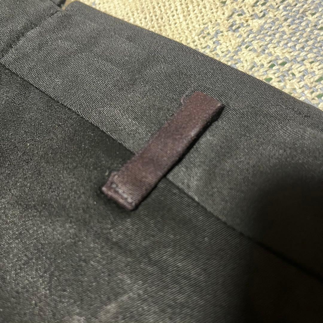 50s 60s ブラック レーヨン ギャバジン スラックス ヴィンテージ 黒