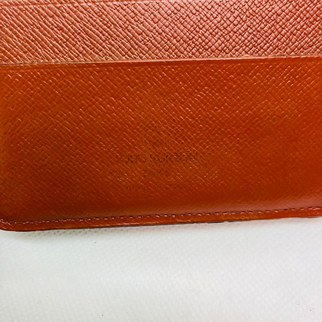 ルイヴィトン モノグラム ポルトフォイユ マルコ　二つ折り財布 茶色 789