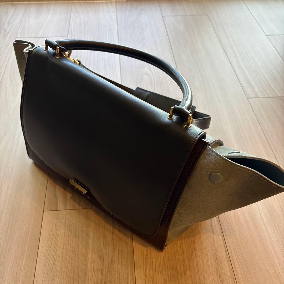 CÉLINE トラペーズ 2WAYバッグ