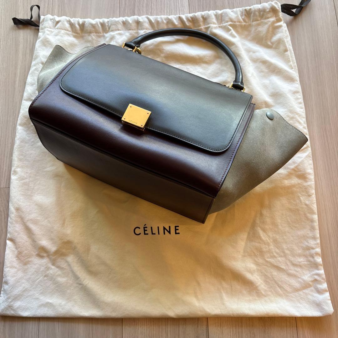 CÉLINE トラペーズ 2WAYバッグ