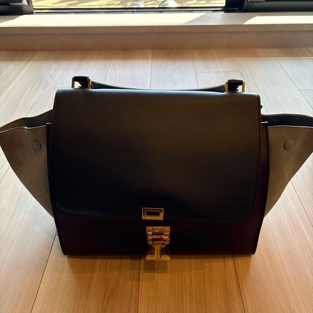 CÉLINE トラペーズ 2WAYバッグ