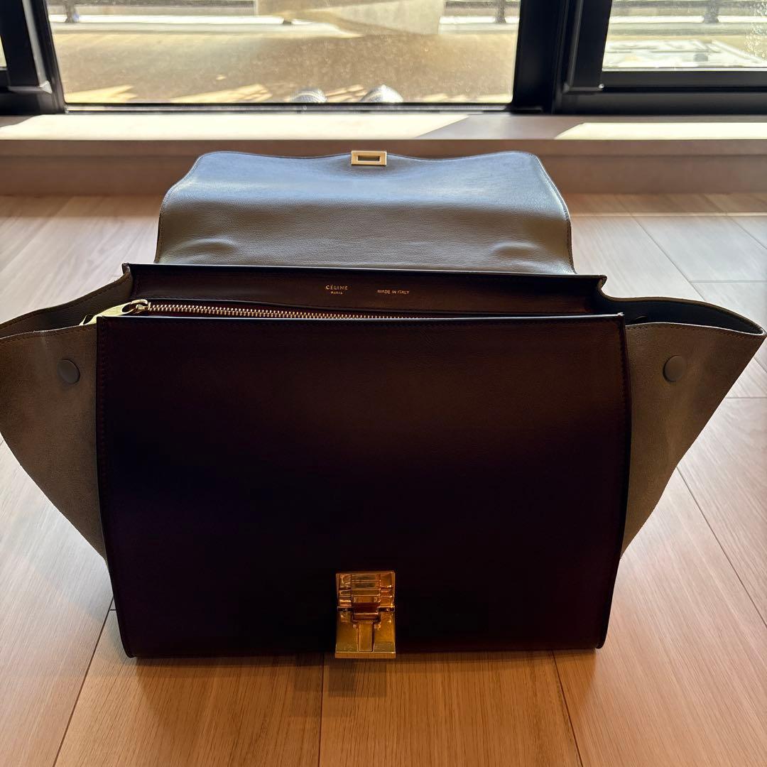 CÉLINE トラペーズ 2WAYバッグ