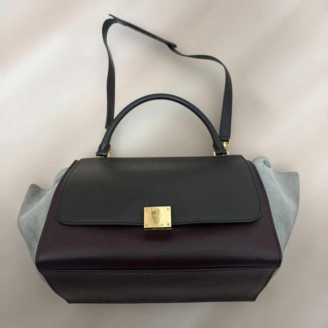 CÉLINE トラペーズ 2WAYバッグ